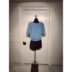 1980's White Stag Dolman Sleeve Fleece Top